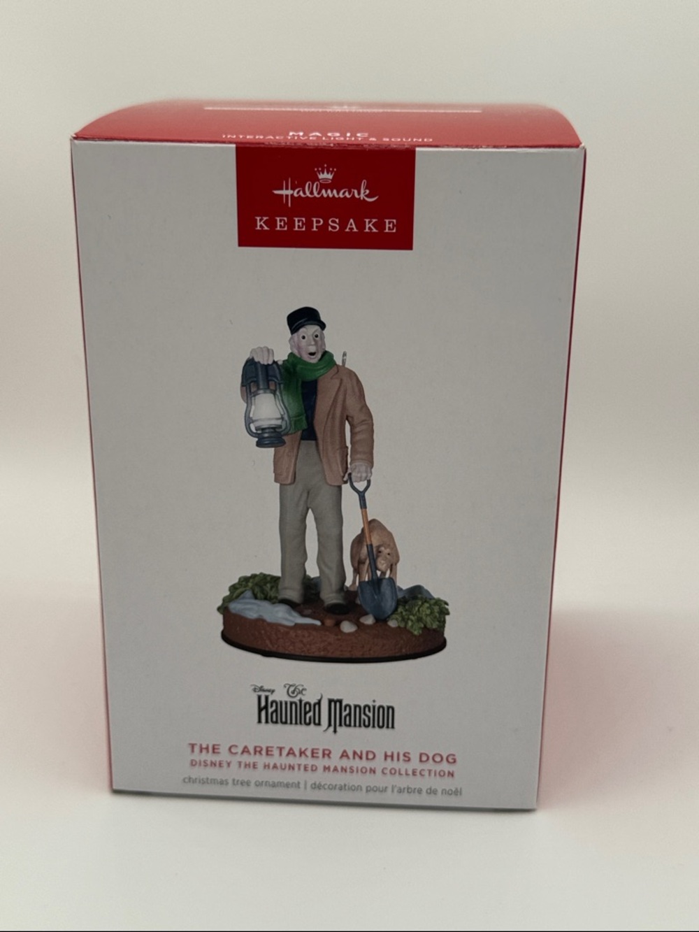 Hallmark White Box with Red Edge